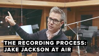 Recording Robin Hood Jake Jackson at Air Studios