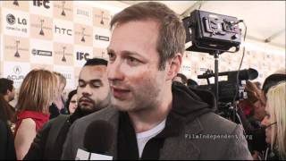 Stuart Blumberg interview at the 2011 Independent Spirit Awards Live Arrivals Show