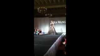 Kalia Prescott Walks Vera Wang Runway