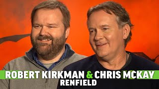 Renfields Robert Kirkman  Director Chris McKay Get Nerdy About Deleted Scenes Nicolas Cage  Gore