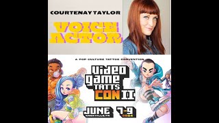 Courtenay Taylor Interview at Video Game Tatts Con II