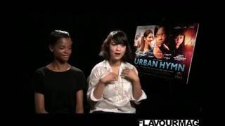 EXCLUSIVE Urban Hymn Interview Letitia Wright and Isabella Laughland