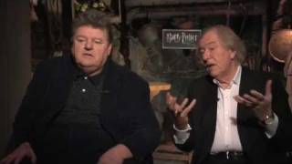 Robbie Coltrane And Michael Gambon On Harry Potter And The Deathly Hallows Part One