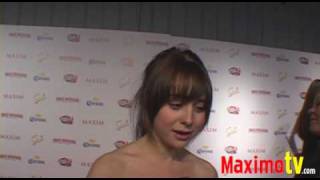 ALESSANDRA TORRESANI Interview at 2009 Maxim Hot 100 Party