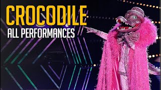 The Masked Singer Crocodile All Performances and REVEAL