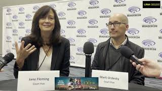 Jane Fleming and Mark Ordesky Roundtable Interview for Disneys The Quest at Wondercon 2022