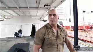 Tanoai Reed stunt man to Dwayne Johnson