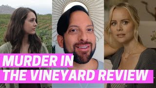 Murder in the Vineyard starring Helena Mattsson 2020 Lifetime Movie Review  TV Recap