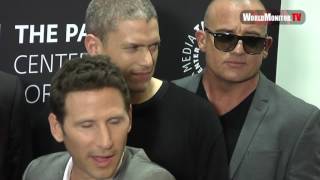 Wentworth Miller  Dominic Purcell Robert Knepper and others Prison Break Season 5 Premiere