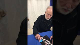 Kid asks Tobin bell Jigsaw from saw wanna play a game at ct horror fest