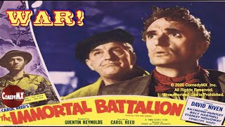 Immortal Battalion 1944  Full Movie  David Niven  Stanley Holloway  James Donald
