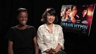 Letitia Wright and Isabella Laughland LOVE music Urban Hymn interview