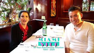 Saundra Santiago is Attending the 40th Anniversary Reunion of MIAMI VICE