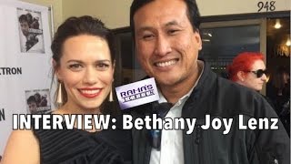 My EXTORTION Red Carpet Interview with Bethany Joy Lenz