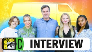 The Man in the White Van Interview Skai Jackson Madison Wolfe Brec Bassinger and Gavin Warren