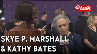 Kathy Bates and Skye P Marshall on shooting the pilot of Matlock in Toronto  Etalk