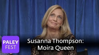 Arrow  Susanna Thompson Talks About Playing Moira Queen  Family Dynamics and Whats Next