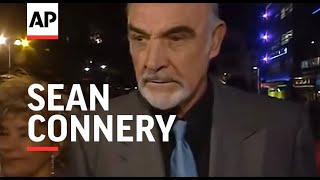 Sean Connery being rude and aggressive