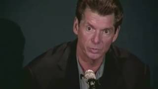 Vince McMahon postOver The Edge 99 press conference clip