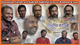 A meet with Kuttram Kadithal Director Bramma  Team