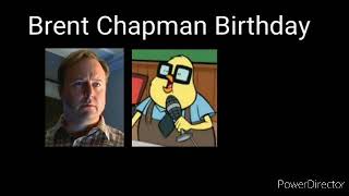 Brent Chapman Birthday