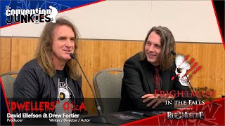 Dwellers 2020 Horror Film QA with David Ellefson Megadeth  Drew Fortier Bang Tango Frightmare