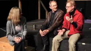 Hotel Bethlehem  Director Diane Brown with Actors Scott Bellis and Alex Diakun