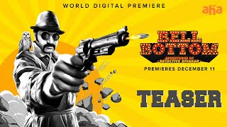 Bell Bottom Telugu Teaser  Rishab Shetty  Hariprriya  Jayathirtha  Premieres December 11