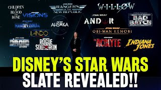 BREAKING Disneys New Star Wars Projects Revealed Patty Jenkins Making Rogue Squadron