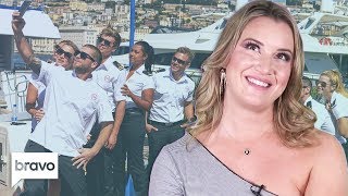 Hannah Ferrier Spills The Tea On The Former Below Deck Med Crew  The Daily Dish  Bravo