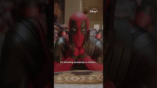 Deadpool and Blind Al promoting Deadpool  Wolverine streaming on Disney  Ryan Reynolds