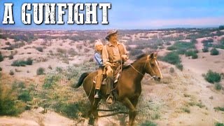 A Gunfight  JOHNNY CASH  KIRK DOUGLAS  Western Movie  Cowboy Film  Wild West
