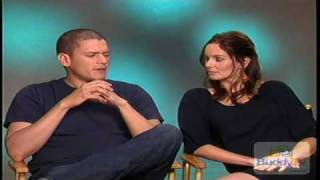 Wentworth Miller and Sarah Wayne Callies Interview Part 1