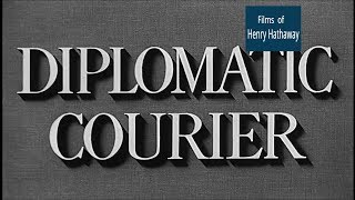Diplomatic Courier 1952 Tyrone Power Patricia Neal Crime film noir