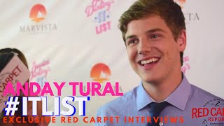 Anday Tural interviewed at the premiere of Jessica Darlings It List ITList