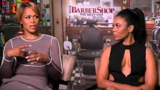 Barbershop The Next Cut Regina Hall  Eve Official Movie Interview  ScreenSlam