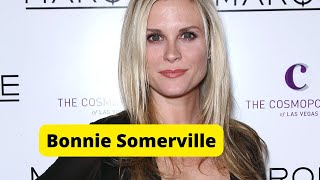 Beautiful American Actress And Singer Bonnie Somerville Biography