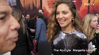 Margarita Levieva arrives at The Acolyte Launch Event Takes Hollywood