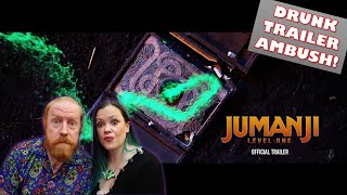 Jumanji Level One Jumanji Prequel and a very important message  Drunk Trailer Ambush