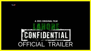 Lahore Confidential Trailer  A ZEE5 Original Flim  Comming Soon  Lahore Confidential on ZEE5