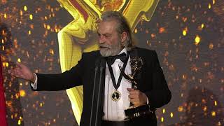 2019 International Emmy Best Performance by an Actor Winner Haluk Bilginer