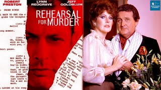 Rehearsal for Murder 1982  Full Movie  Robert Preston Lynn Redgrave Patrick Macnee