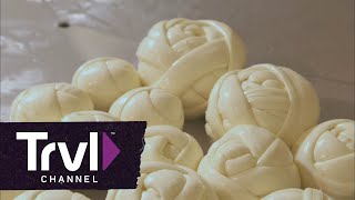 Andrew Zimmern Makes Oaxacan String Cheese  Bizarre Foods with Andrew Zimmern  Travel Channel
