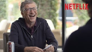 Bill Gates gets super lucky playing cards  Netflix