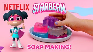 DIY Glittery StarBeam Soap  Netflix Jr