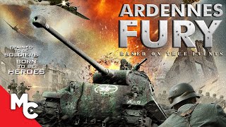 Ardennes Fury  Full Action War Movie  Battle of the Bulge