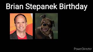 Brian Stepanek Birthday