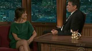 Minka Kelly on Craig Ferguson 20090804