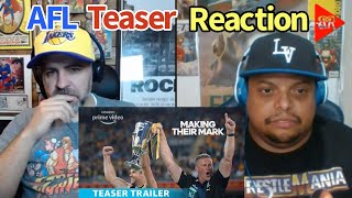 AFLs Making Their Mark  Official Teaser Trailer Reaction  AFL DocuSeries  2021