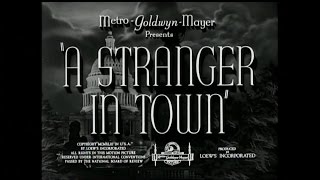 Trailer  A Stranger in Town 1943